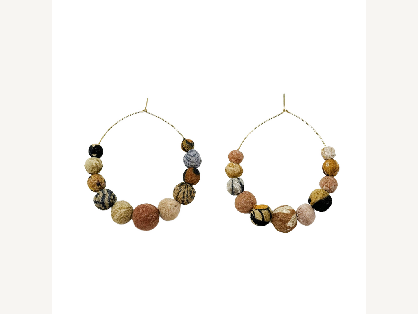 Kantha Quietude Hoops