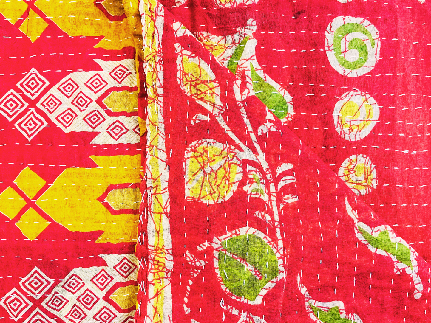 Vintage Kantha Throw